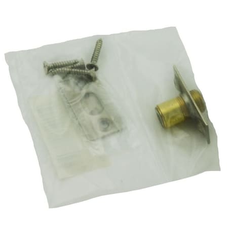 Ives Commercial Solid Brass Adjustable Ball Catch Satin Nickel Finish 345B15